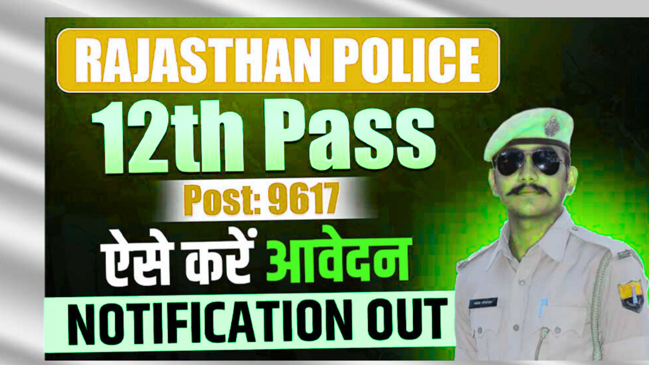 Rajasthan Police Constable Recruitment 2025