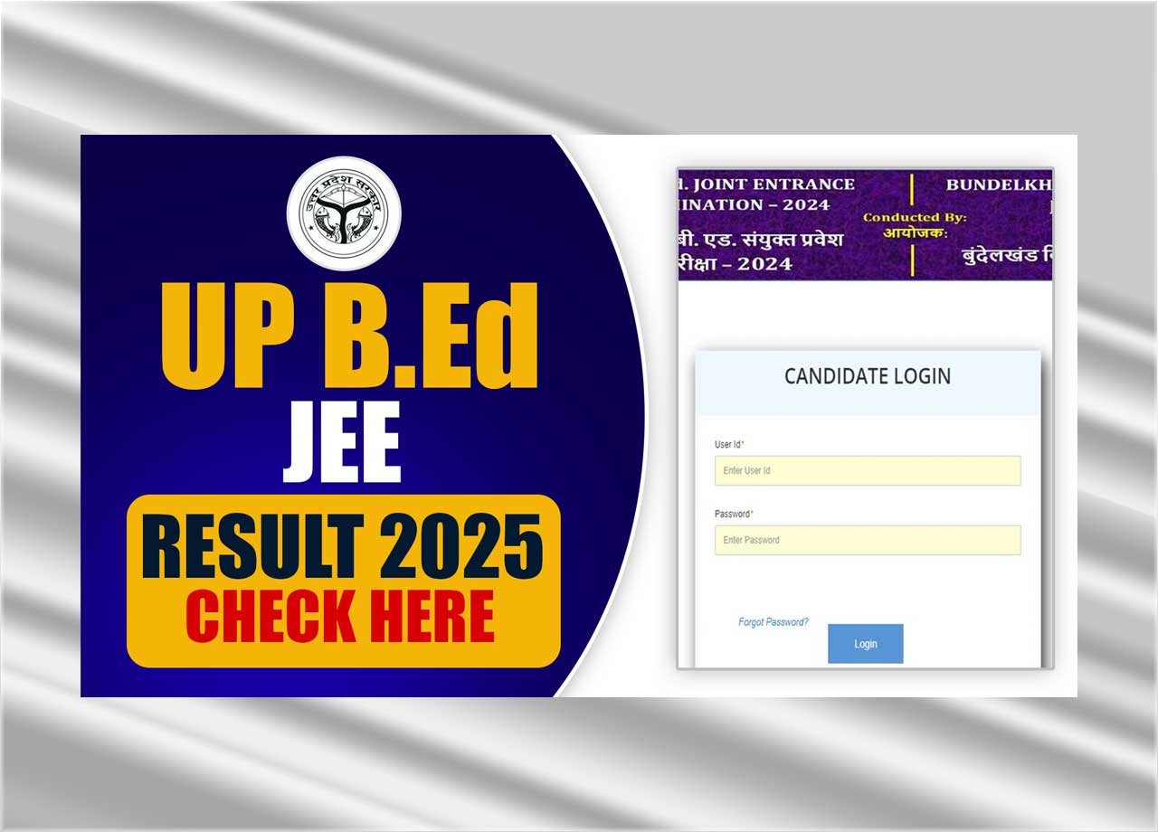 UP B.Ed JEE Result 2025