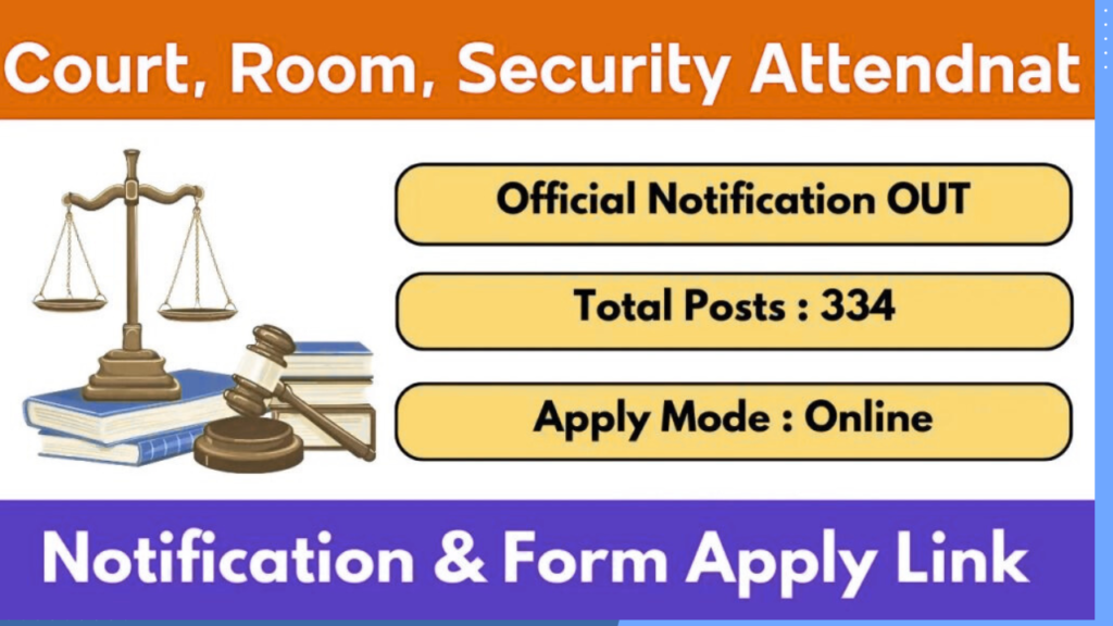 DSSSB Delhi High Court Attendant Recruitment 2025
