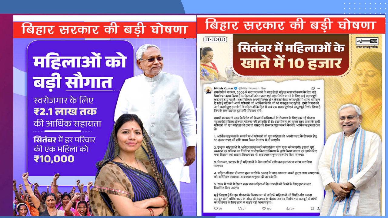 Mukhaymantri Mahila Rojgar Yojana 2025