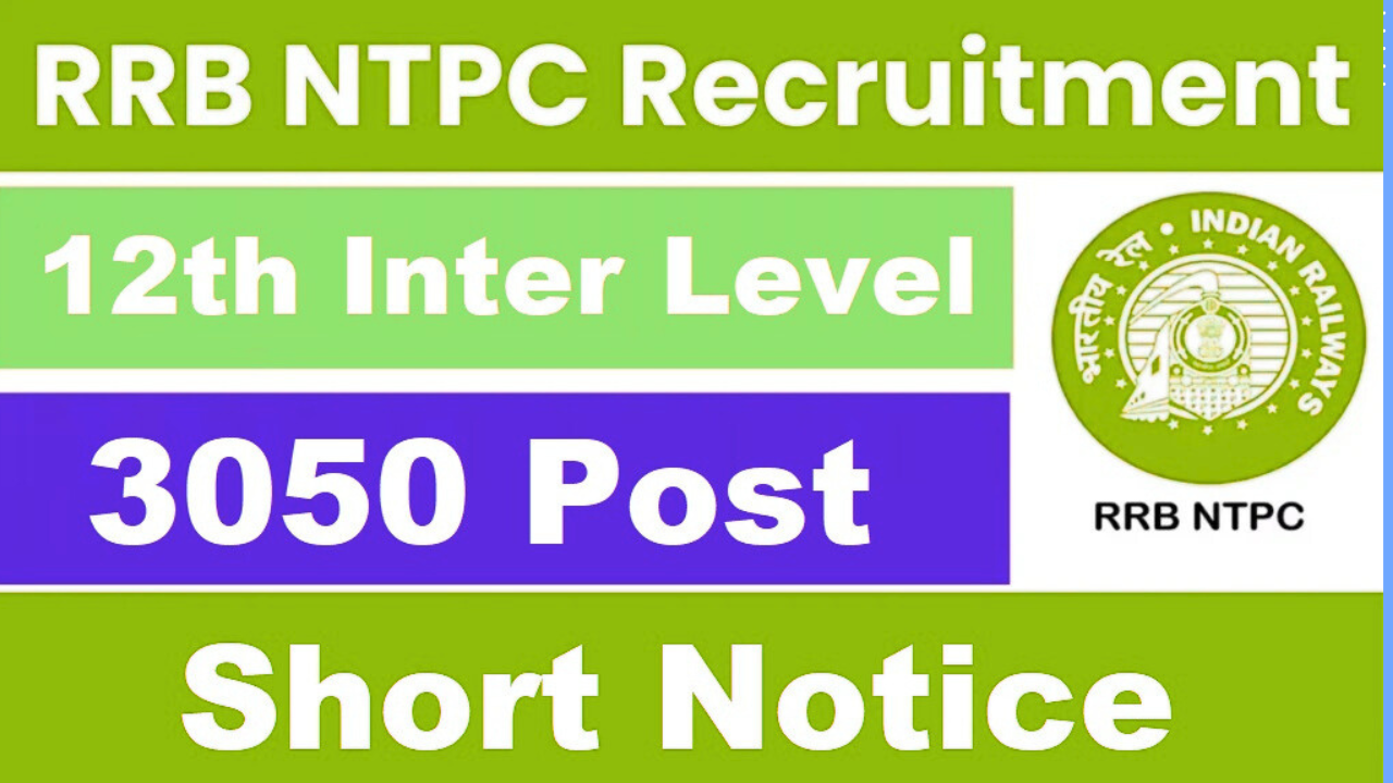 RRB NTPC Inter Level Recruitment 2025