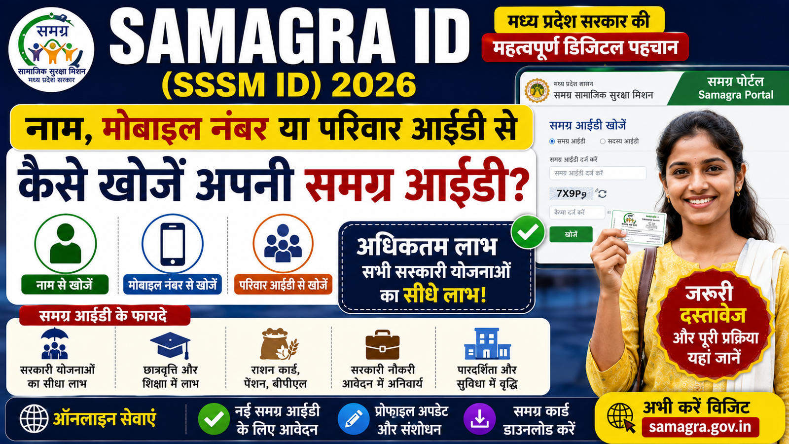 Samagra ID (SSSM ID) 2026