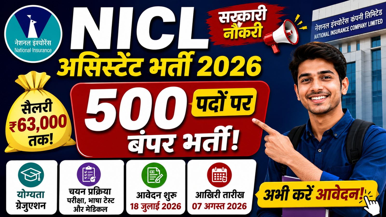 NICL Assistant Recruitment