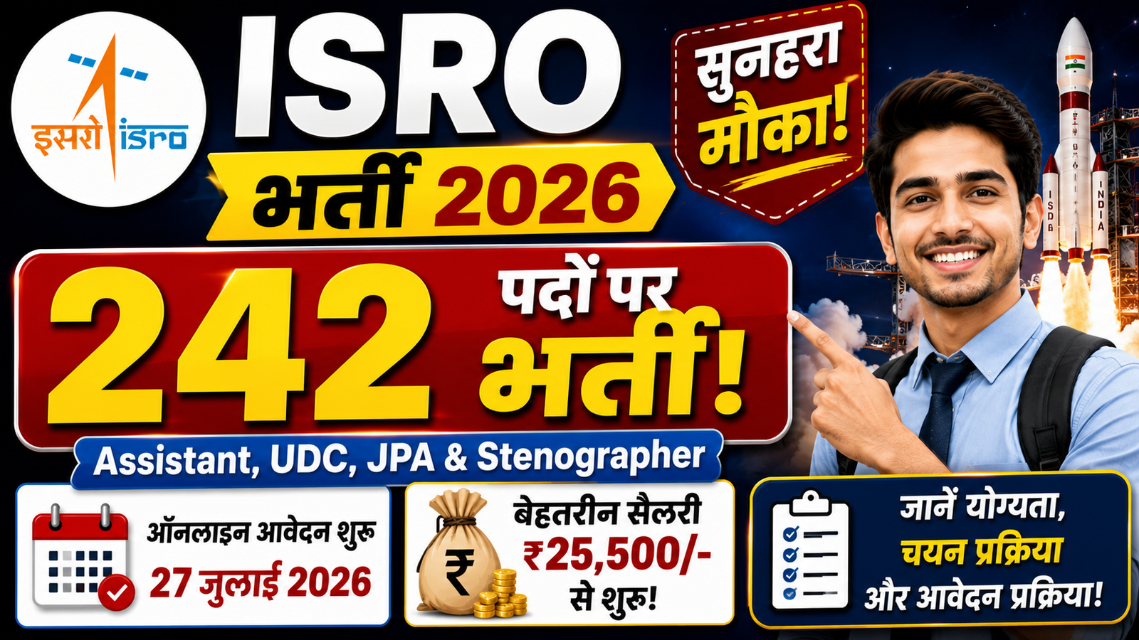 ISRO Various Post Recruitment