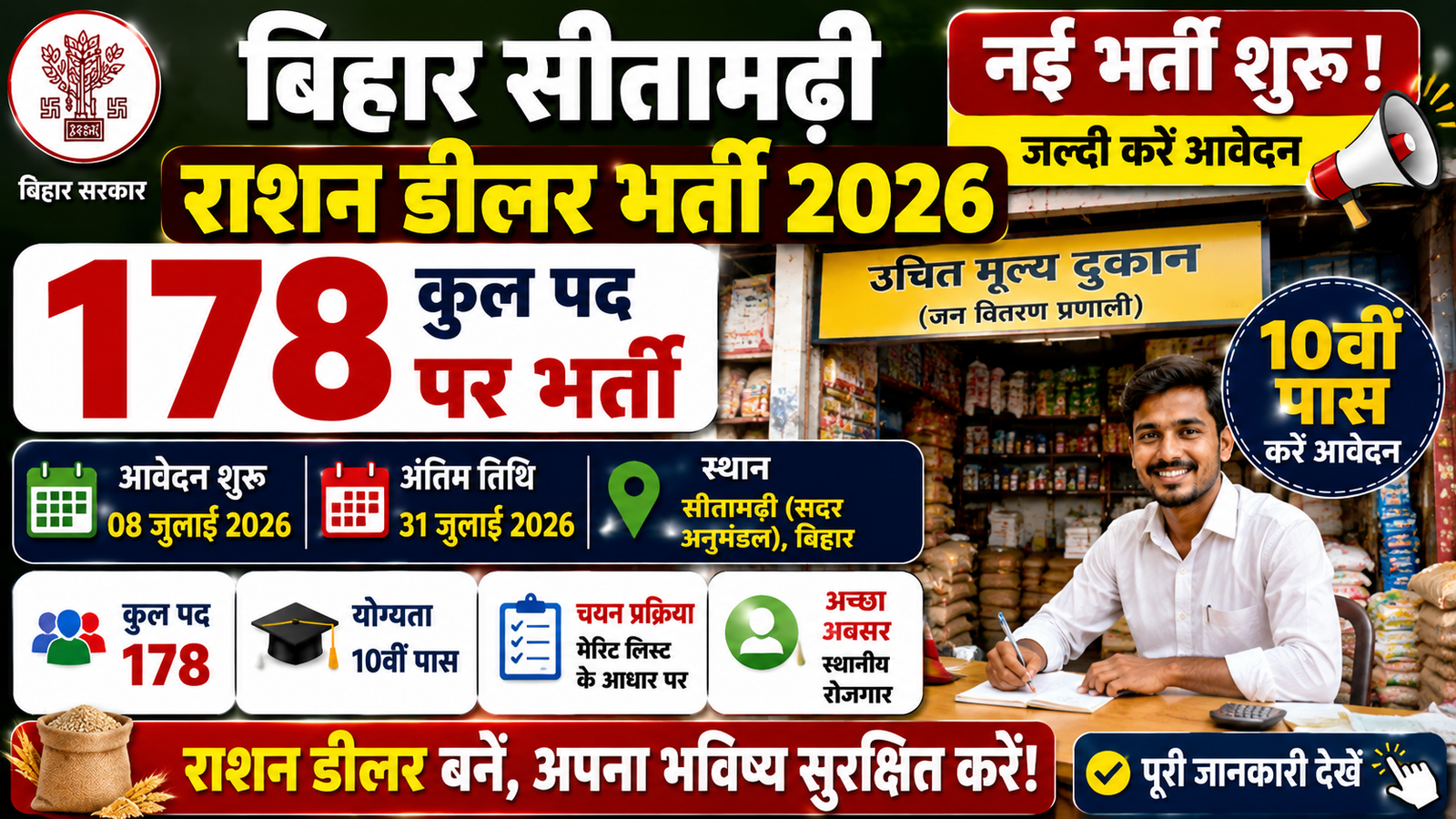 Bihar Sitamarhi Ration Dealer
