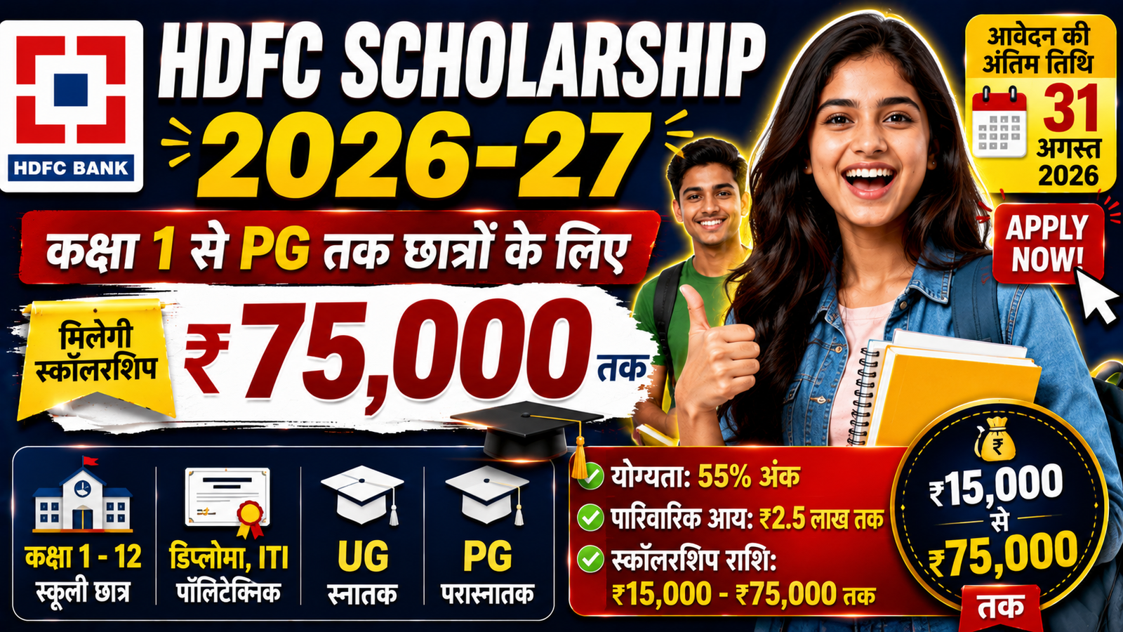HDFC Scholarship