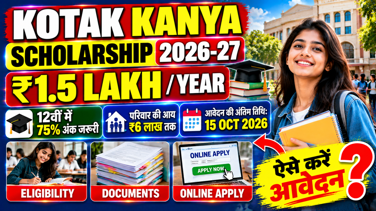 Kotak Kanya Scholarship